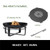 Good Directions - Viking 32" Fire Pit with Grill Plate - 111262G