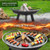 Good Directions - Porto 24" Fire Pit with Grill Plate and Cover Lid - 111265GC