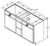 Aristokraft Cabinetry All Plywood Series Korbett Maple Vanity Sink Drawer Base VSDB5735-3