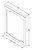 Jeffrey Alexander - Mirror - Chocolate - MIR2CHA-28-CH