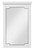 Jeffrey Alexander - Mirror - White - MIR2CHA-22-WH
