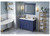 Jeffrey Alexander - Mirror - Hale Blue - MIR2CHA-40-BL