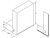 Aristokraft Cabinetry Select Series Sinclair Birch Paint 8" Shaker Starter Moulding PSMSTRSHAK8