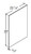 Aristokraft Cabinetry Select Series Sinclair Birch Paint Base End Panel PBEP2335