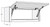 Cubitac Cabinetry Dover Latte Single Horizontal Door Cabinet - 3012HD-DL