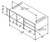 Aristokraft Cabinetry All Plywood Series Winstead Paint 5 Piece Kitchen Organizer Shelves ORG24