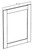 Cubitac Cabinetry Milan Latte Wall and Base Decorative Panel - BDE24-ML
