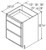 Aristokraft Cabinetry Select Series Trenton Birch Universal Design Three Drawer Base Cabinets DB1832.5