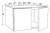 Ideal Cabinetry Manhattan High Gloss Metallic Wall Cabinet - W272418-MHM