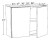 Ideal Cabinetry Manhattan High Gloss Metallic Wall Cabinet - W2424-MHM