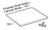 Ideal Cabinetry Glasgow Deep Onyx Matching Interior Wall Cabinet Shelf Kits - SK0912MI-GDO