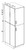 Ideal Cabinetry Nantucket Cinnamon Plywood Panels - MUEK96-NCN