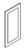 Forevermark Champagne Maple Shaker Kitchen Cabinet - EPB24D-AZ