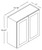 Forevermark Petit Oak Kitchen Cabinet - W3630-PH