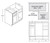 Forevermark Homestead Oak Shaker Kitchen Cabinet - BBLC4548-42W-AH