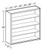 Ideal Cabinetry Cambria Vivid White Wall Cabinet - Without Doors - W2436ND-CVW