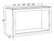 Ideal Cabinetry Cambria Vivid White Wall Cabinet - W3318ND-CVW