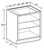 Ideal Cabinetry Cambria Valiant Onyx Base Cabinet - Without Doors - B27ND-CVO