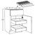 Ideal Cabinetry Cambria Vessel Blue Base Cabinet - B21-2T-KB-CVB