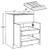 Ideal Cabinetry Standford Valley Gray Base Cabinet - B24-2T-UT-SVG