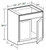 Ideal Cabinetry Standford Verdant Green Base Cabinet - SB24-SVA