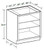 Ideal Cabinetry Standford Verdant Green Base Cabinet - Without Doors - B24ND-SVA