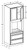 Ideal Cabinetry Standford Vanguard Oak Oven Cabinet - OC332496U-SVK