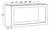 Ideal Cabinetry Danville Polar White Wall Cabinet - W2715ND-DPW