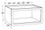 Ideal Cabinetry Danville Polar White Wall Cabinet - W272415ND-DPW