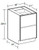Ideal Cabinetry Danville Pebble Gray Desk Drawer - DDR18-DPG