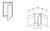Ideal Cabinetry Portola Polar White Base Cabinet - SFA36-PPW