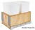 Cab-Tec Sturbridge White Kitchen Cabinet - SBW-DWB18