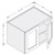 Cab-Tec Sturbridge Caramel Kitchen Cabinet - SBC-W362424
