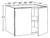 Ideal Cabinetry Douglas Vivid White Wall Cabinet - W272424-DVW
