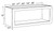 Ideal Cabinetry Douglas Vivid White Wall Cabinet - W3312ND-DVW