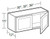 Ideal Cabinetry Douglas Valley Gray Wall Cabinet - W3015-DVG