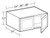 Ideal Cabinetry Douglas Valley Gray Wall Cabinet - W242412-DVG