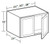 Ideal Cabinetry Douglas Valley Gray Wall Cabinet - W302418-DVG