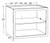 Ideal Cabinetry Douglas Valley Gray Wall Cabinet - W272424ND-DVG