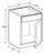 Ideal Cabinetry Douglas Valley Gray Base Cabinet - SB21-DVG