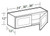 Ideal Cabinetry Douglas Valiant Onyx Wall Cabinet - W3612-DVO