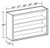 Ideal Cabinetry Douglas Valiant Onyx Wall Cabinet - Without Doors - W3630ND-DVO
