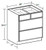 Ideal Cabinetry Douglas Valiant Onyx Base Cabinet - BD36-DVO