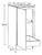 Ideal Cabinetry Douglas Valiant Onyx Base Cabinet - B15FH-1T-DVO