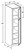 Ideal Cabinetry Douglas Verdant Green Pantry Cabinet - U182490-DVA