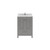 Virtu USA - Caroline Avenue 24" Single Bath Vanity in Gray with Cultured Marble Quartz Top and Square Sink - GS-50024-CMSQ-GR-NM