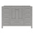 Virtu USA - Caroline Avenue 48" Single Cabinet in Gray - GS-50048-CAB-GR