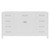 Virtu USA - Caroline 60" Single Cabinet in White - MS-2060-CAB-WH