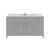 Virtu USA - Caroline 60" Single Bath Vanity in Gray with Cultured Marble Quartz Top and Round Sink - MS-2060-CMRO-GR-NM