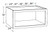 Ideal Cabinetry Lenox Valiant Onyx Wall Cabinet - W242415ND-LVO
